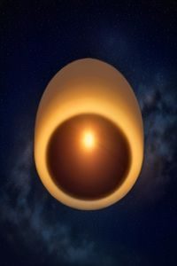 科幻冒险电影封面，外星文明遗迹在荒漠中矗立，高清电影下载科幻片相关推荐